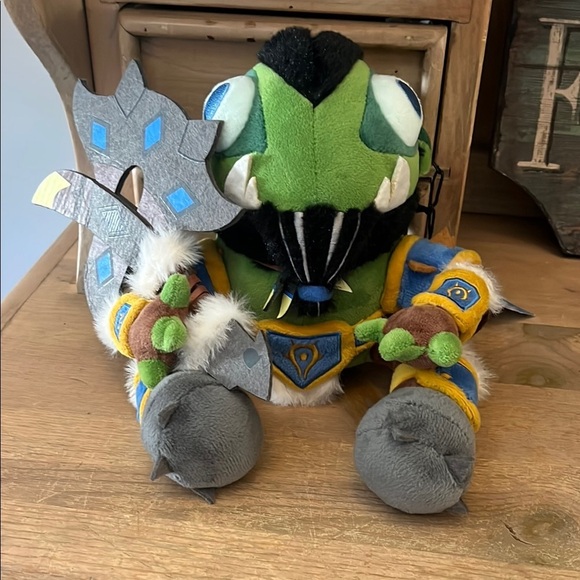 World of Warcraft Murloc Thrall Plush Collectible Blizzard Gear 6.5” - Picture 1 of 12
